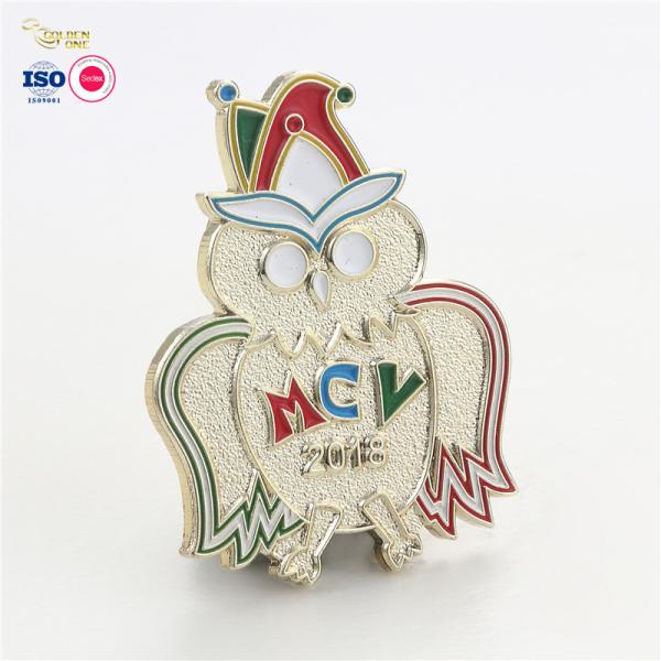 Carnival Metal Lapel Pins Soft Zinc Alloy Enamel Badges Souvenir Colorful