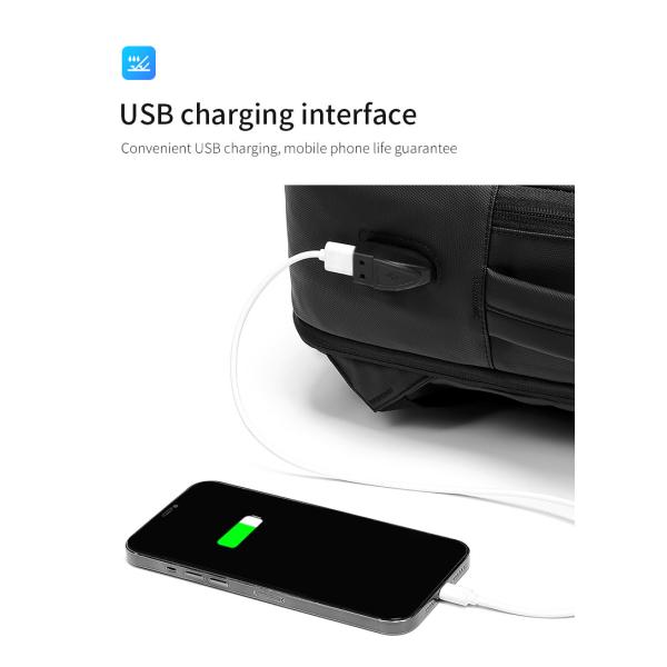 Sacs à main à vendre à l'usine logo personnalisé usb ordinateur portable imperméable en gros hommes 15,6 pouces sac portable sac de voyage sac à dos portable scolaire