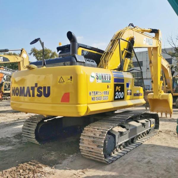 Оригинальный гидравлический клапан Komatsu PC200 PC200-8N1 20 тонн Использованный малый экскаватор 2800 мм ширина