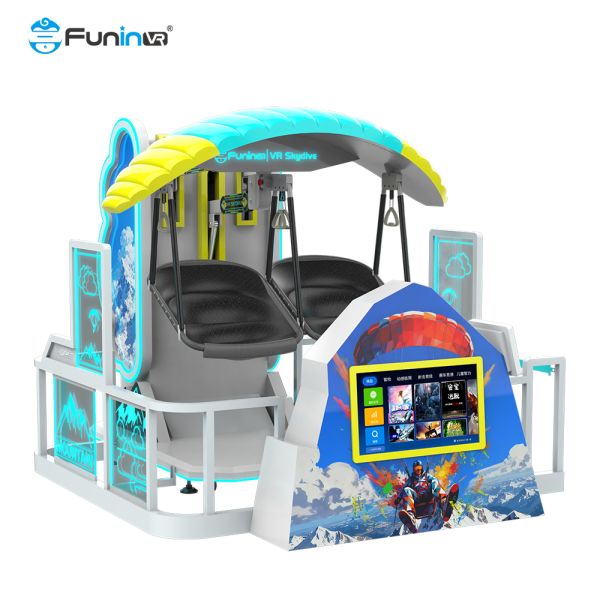 Blue Virtual Reality Games Simulator For Kids Designed With Low Maintenance Features Combining Fun Educational Content And Safe Play
