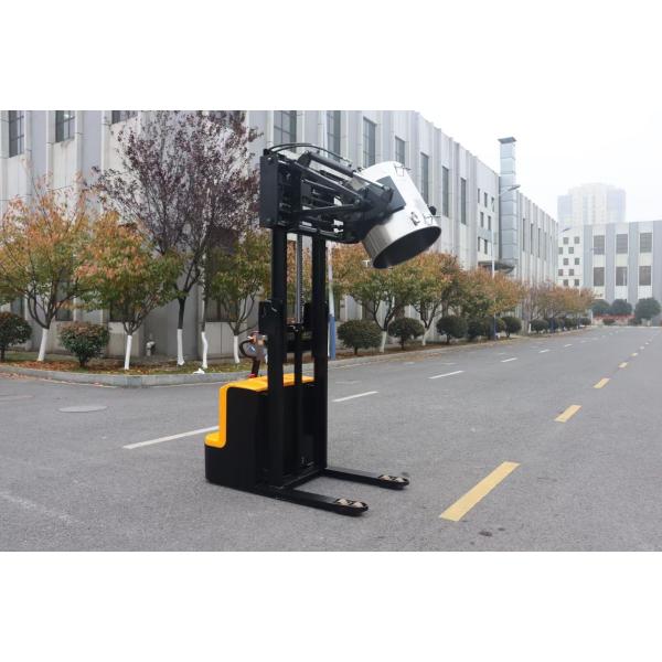 電気スタッカーフォークリフト トラムを握る 固定する 重量300kg 上げ高度2000mm