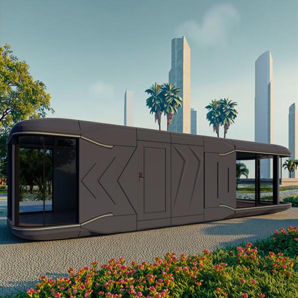 Customized Color Capsule Cabin House 1 Bedroom and 1 Livingroom Smart Capsule House