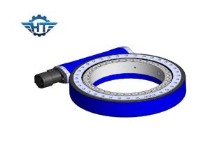Tracking Sun Solar Slewing Ring Drive With 24V Stepper Motor And Encoders For