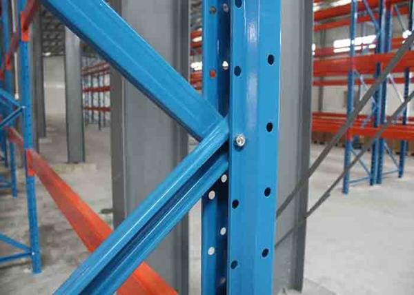 Durable Industrial Steel Storage Racks Corrosion Protection Metal Pallet Racks
