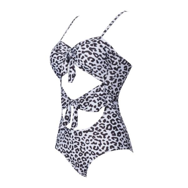 Tiered Layer Tie a Knot Front Top With Low waist Bikini swimsuit high cut