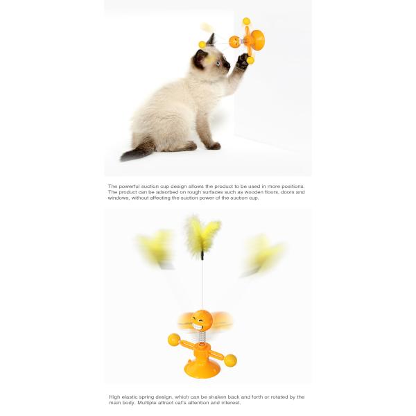 Любимец кота качества еды забавляется кот TPR весна забавляется шарик киски взаимодействующий