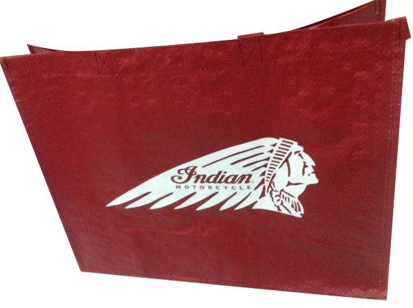 Custom OEM Fashion reusable 130grs PP woven with matte shopping bag In Europe Market