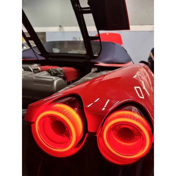 High Quality Automotive Lighting Systems LED Rear Lights for Ferrari F430 2005-2009 Taillight Upgrade Kit