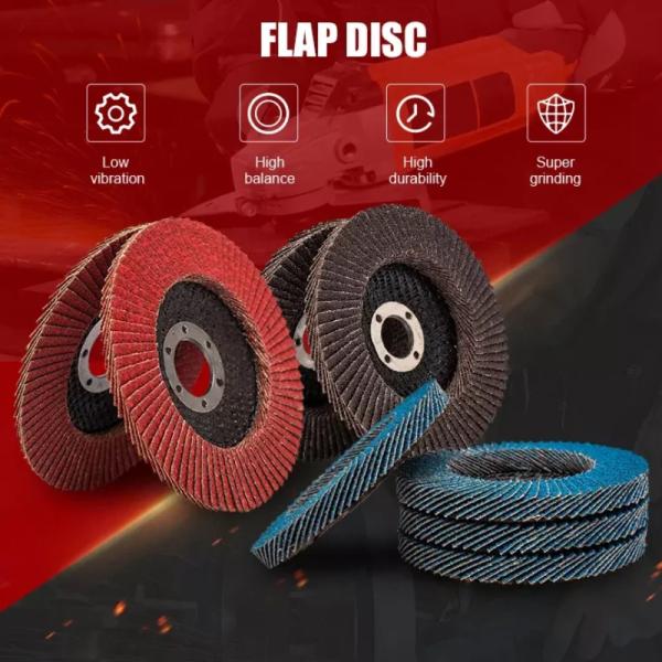 Flap Price 125*22.2mm Flap Disc Wheels 4 Inch Metal Abrasive Disc Grind Tools Flap
