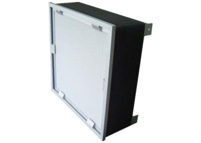 O filtro de meios do ar HEPA do teto da sala de limpeza com bate para baixo o tipo, substituível lateral da sala