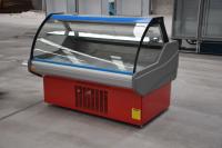 Le Chili a courbé Front Meat Deli Display Refrigerator de verre 200L avec le stockage arrière