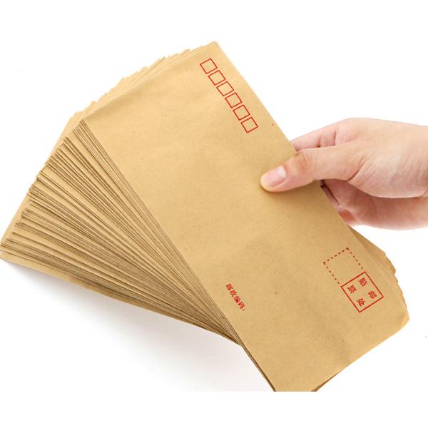 50G 80G Bamboo Pulp Based Eco Unbleached Kraft Liner Paper Roll For Envelope Bag