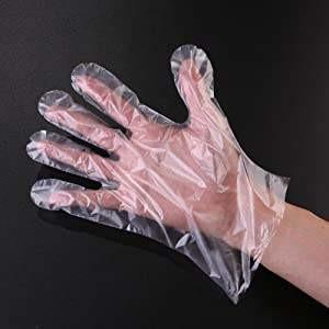 Wholesale Disposable Food Prep Hand Gloves TPE CPE HDPE Black Transparent Strength Disposable Plastic Glove