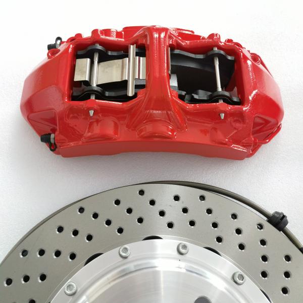Alloy 6 Pot Brake Kit Brembo GT6 355*32mm Drilled For Boxster 987