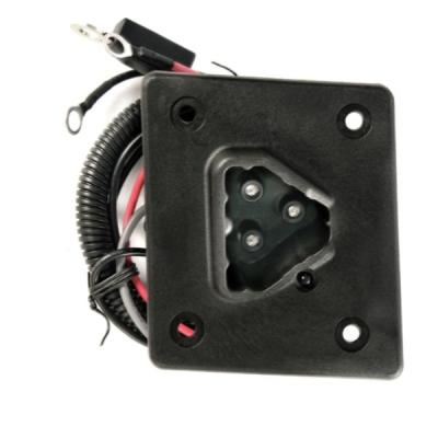 ISO Golf Cart Wiring Harness Kit Weatherproof 48V TXT RXV EZGO Socket