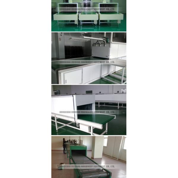 Stainless Steel Lineshaft Roller Conveyor For Industrial Drying Machine