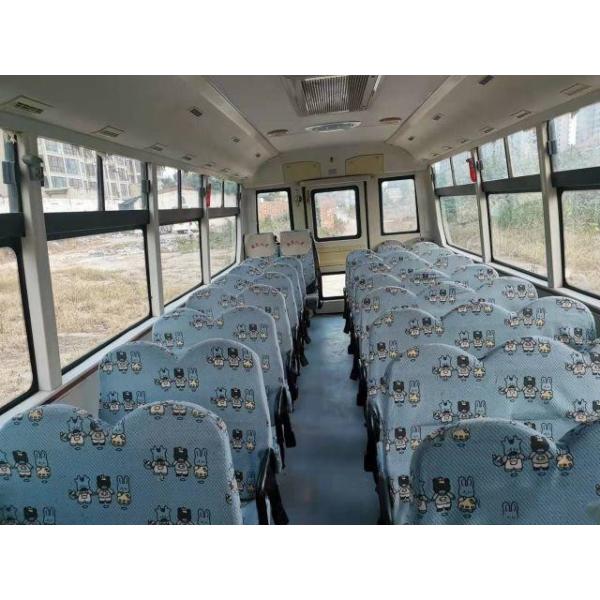 Used School Bus Dongfeng EQ6750 To-Yota Coaster 2018 30 Seater Bus Coach Bus Used 44 Seats
