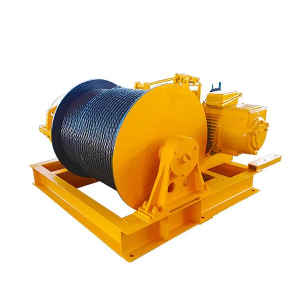 Lifting Weight 8T Electric Rope Winch Machine 80 KN Capacity 210M