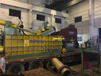 Bloco Cuboid hidráulico durável da imprensa principal dobro da sucata do cilindro
