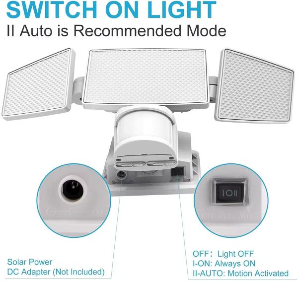 Solar Spot 800W Luz Dc 12V Projectors Outdoor Lights Security Lampara Fari Solar Hot Billboard Cob Led Flood Light