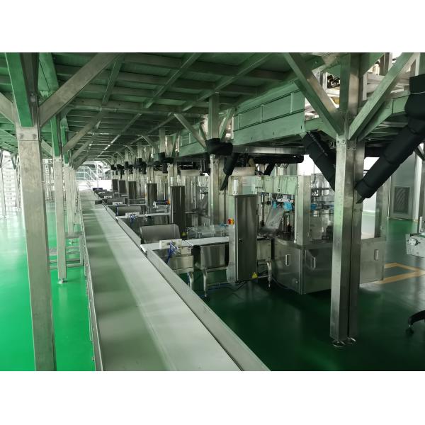 Multi-blades Cutting Type Automatic Baking Packaging Line With Low Noise ≤78 Db