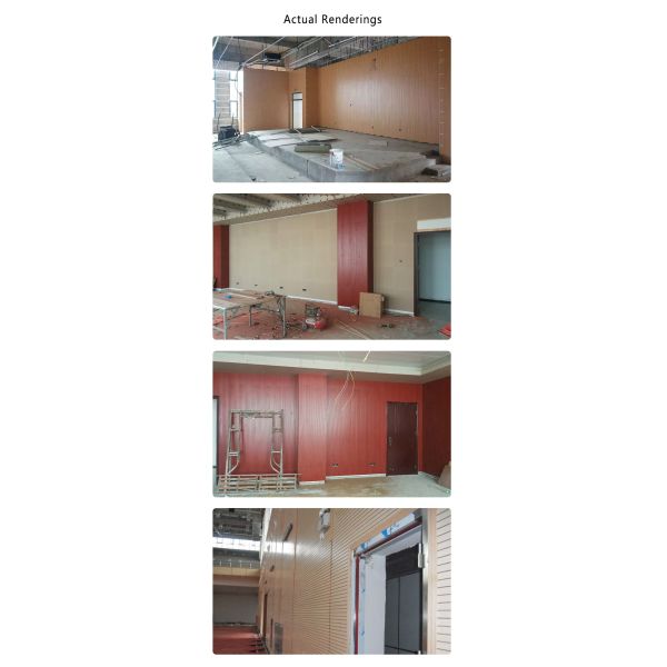 Customized Mgo Board Waterproof Acoustic Wall Panel For Stadium