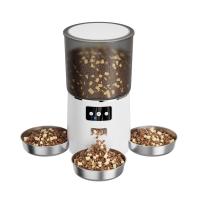 Multi reconocimiento de mascotas alimentador automático 2.4G WiFi App alimentador eléctrico automático de gatos