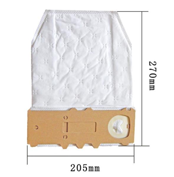 Sacos para o pó 20*27cm de papel do aspirador de p30 de filtro de ar 6Pcs de Vorwerk Kobold VK130/131
