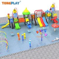 Tong Play Piscine de jeux pour enfants en plein air toboggan en plastique vacances d'été équipement de parc de piscine toboggan pour adultes