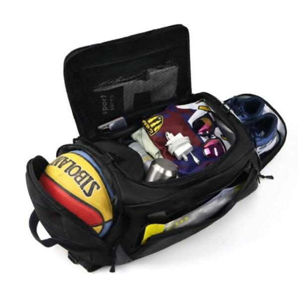 Waterproof Gym Duffel Travel Bag Multifunctional Sport Travel Bag Backpack