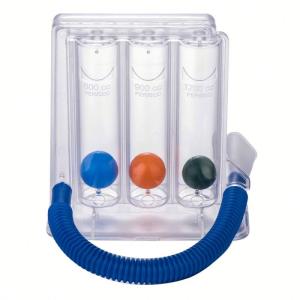 Hot Selling 3 Ball Transparent Respiratory Exerciser Lung Deep Breathing