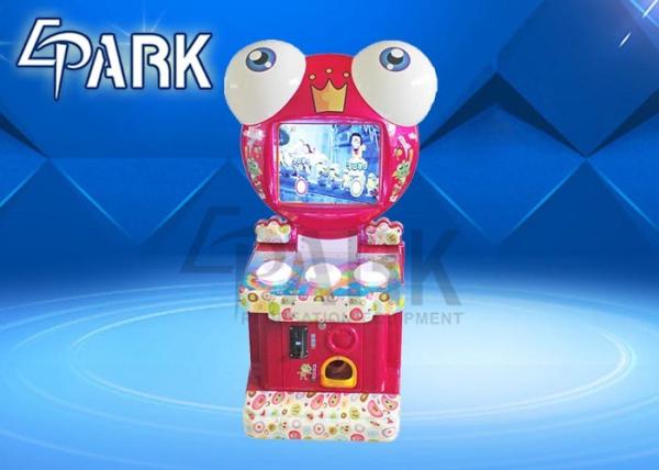 Mini Frog Shooting Arcade Machines For Children / Gun Strike Shooting Prize Machine Games