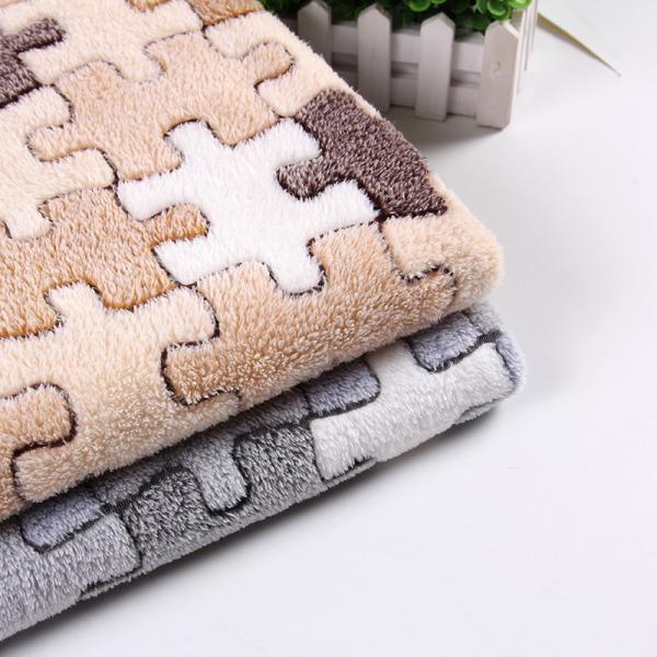 Soft and Comfortable Printed Flannel Fabric for Home Textile 100% Polyester Material