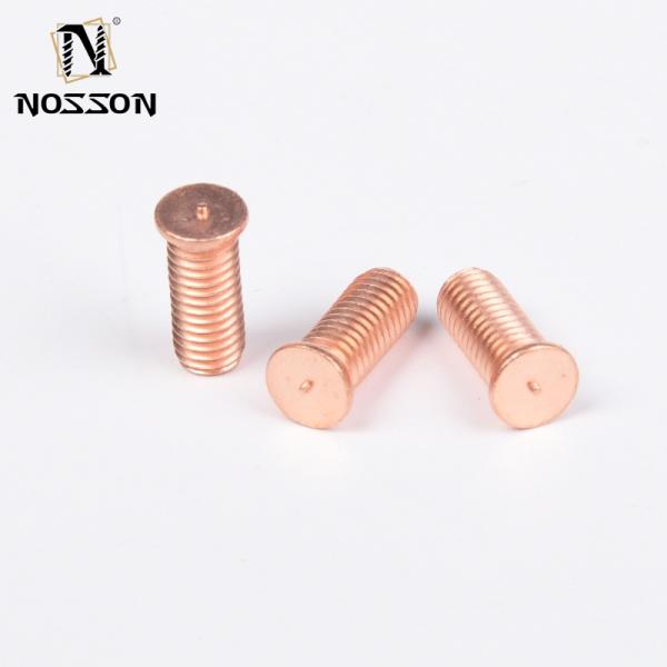 Industry Silver Finish M3 M4 M5 M6 M8 M10 Capacitor Discharge Carbon Steel Solder Point Nail Bolt Copper Plated Spot Welding Screw