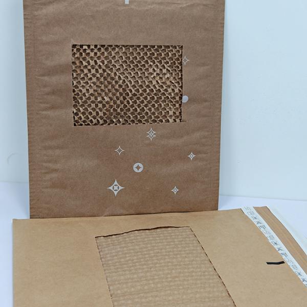 Earth-Crush Proof: Plastic-Free Mailers with Hexagon Armor 