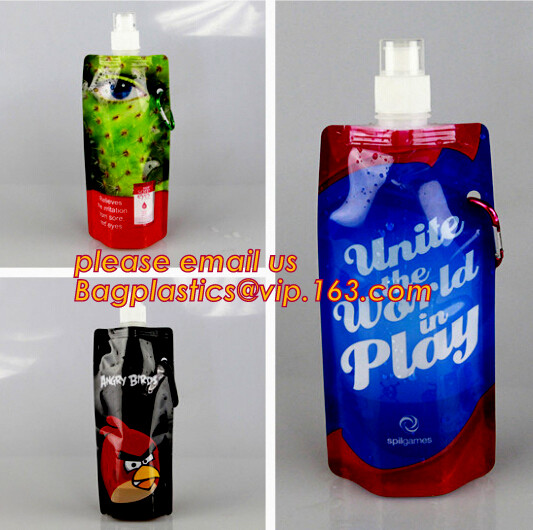 Биодеградабле жидкостная упаковывая таможня мешка доказательства утечки изготовленная на заказ сумка питьевой воды спорт сумки воды 1 галлона складная