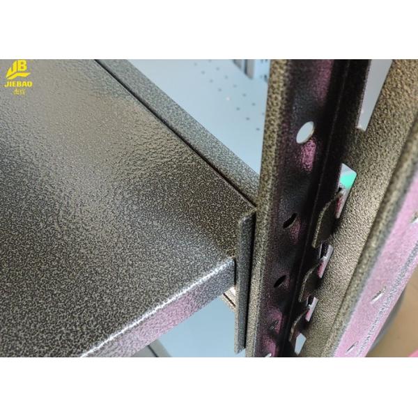 Iron Light Duty Shelving , Matt Silver Powder Coated Steel Storage Racks