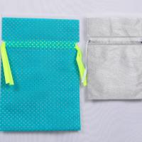 Bolsa con cordón no tejida con logotipo personalizado, 34x42cm, capacidad 10-15kg