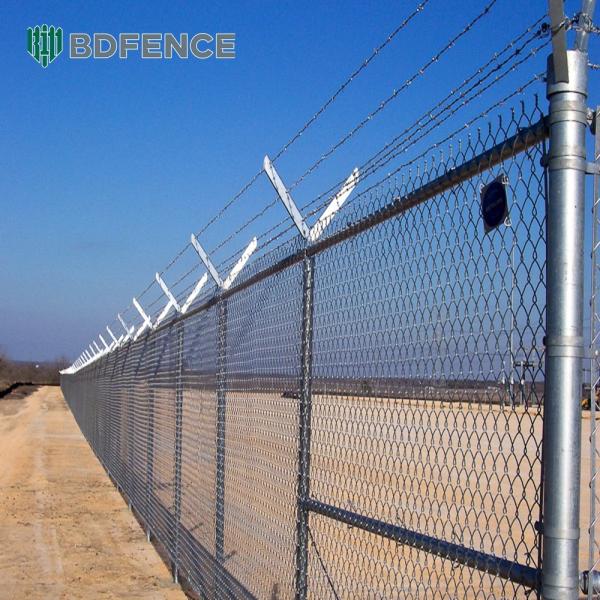 Aluminum Chain Link Fence Lightweight