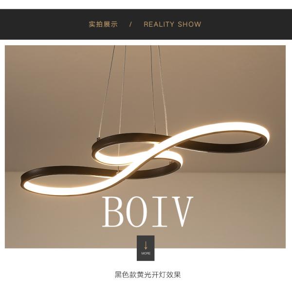 Fashionable, simple Acrylic chandelier Used for lamps and lanterns in dining room, living room and bedroom