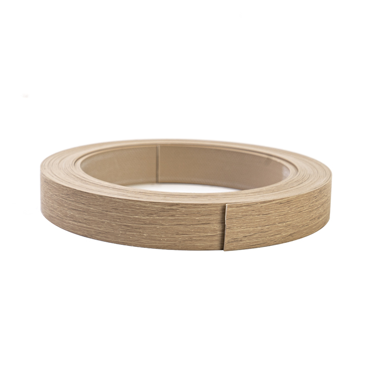 Waterproof Eco Friendly Wood Grain PVC Edge Banding Tape with Custom Thickness 0.4mm~3mm