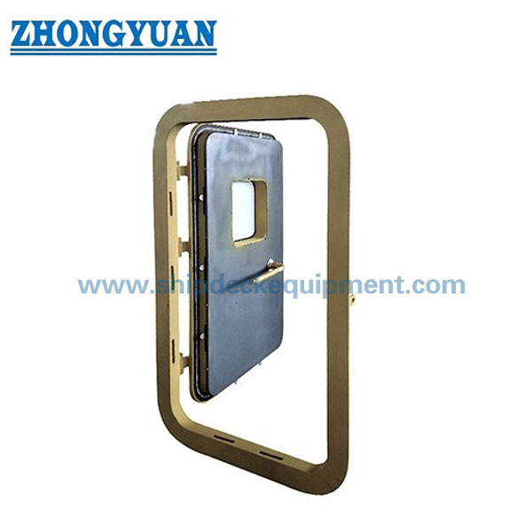 A60 Hinged Fire-Rated Watertight Steel Door | Marine Bulkhead Access Door