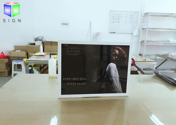 Indoor Aluminum LED Light Box Backlit Advertising Panels For Movie Poster