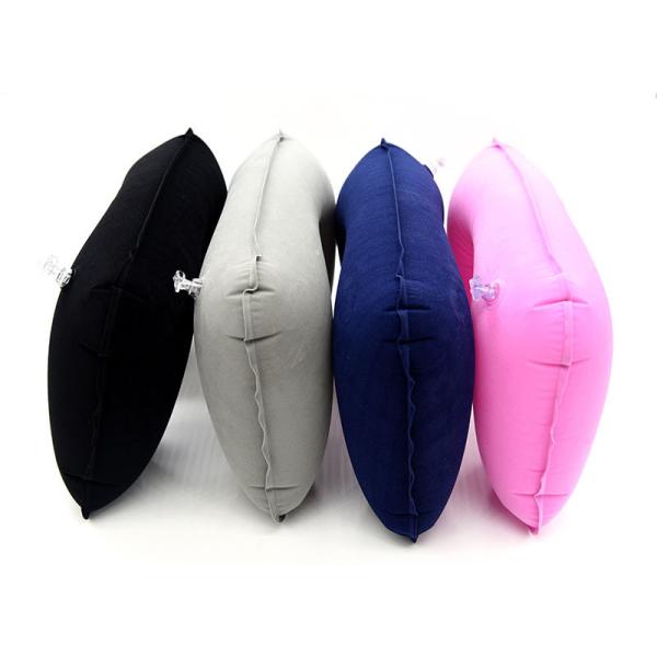 U Shaped Inflatable Travel Pillow 42g Customized Logo 25.6*44 CM