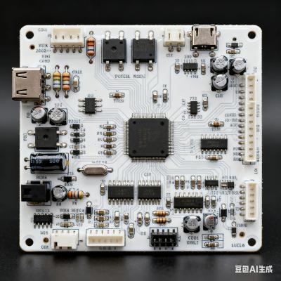 Customized White Ink PCBA with 100% E-Test for Enhanced Electronic Efficiency
