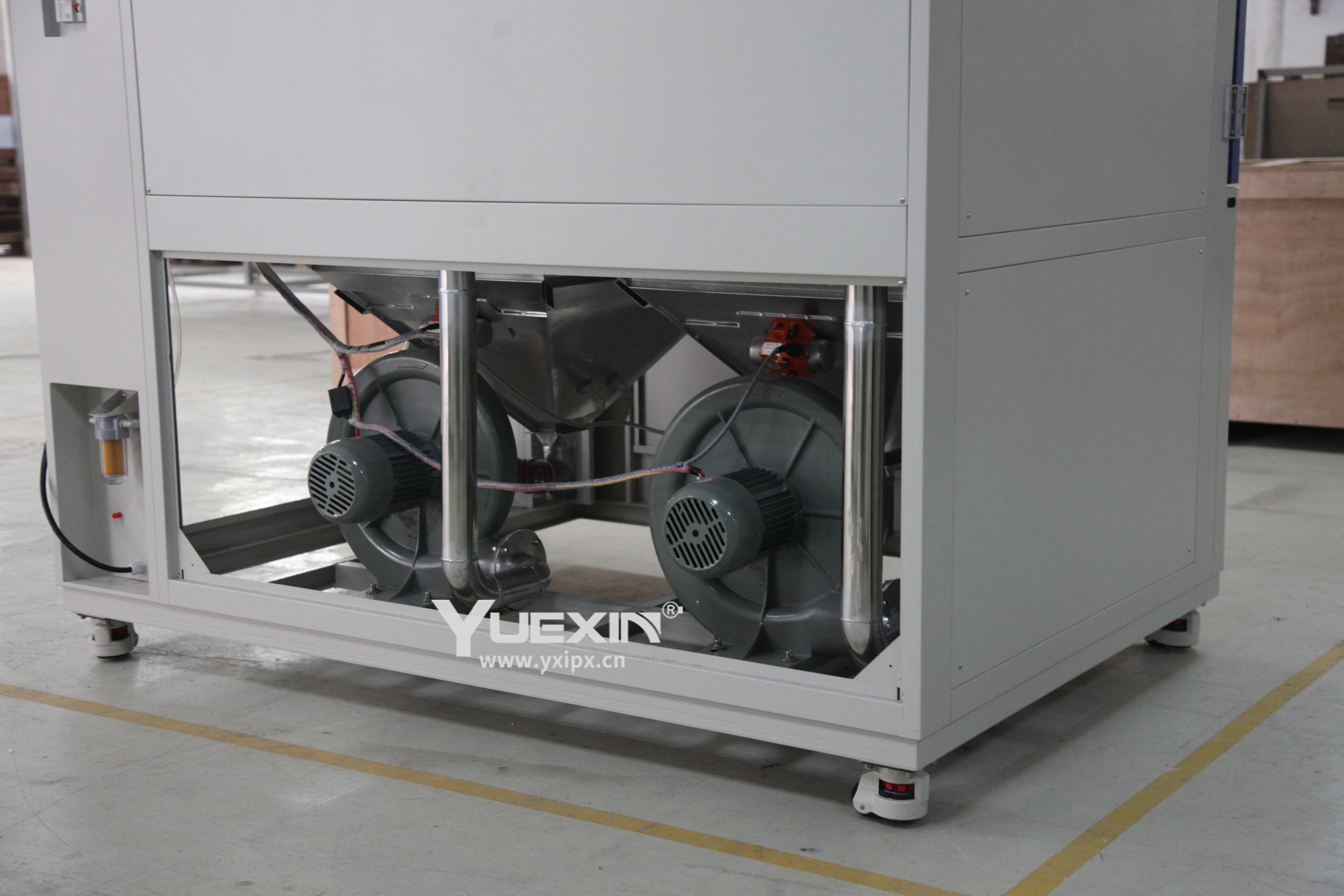YueXin IP5X IP6X 1700L пылестойкая испытательная камера, климатическая испытательная камера 3,5 кВт