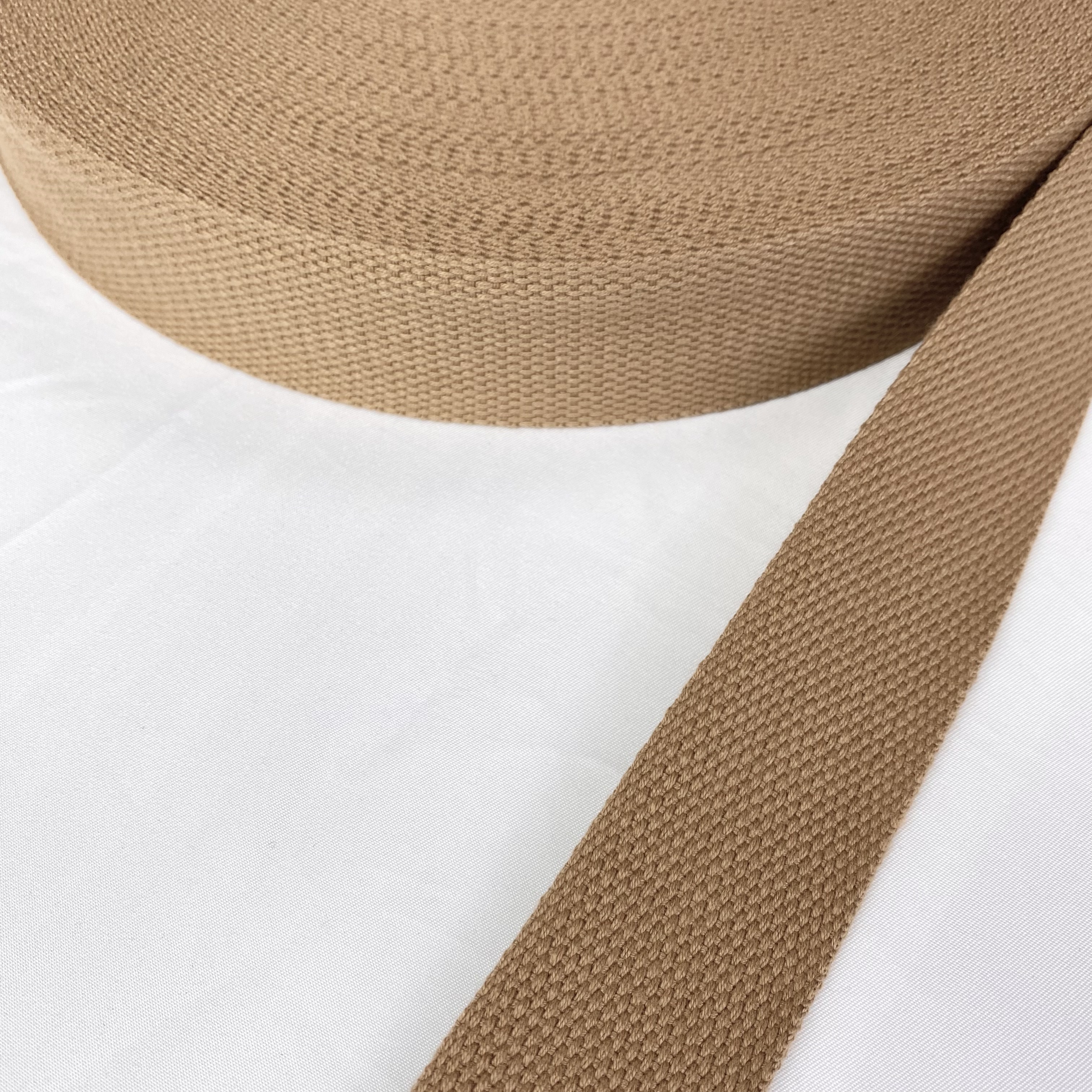 Colorful polyester-cotton webbing Soft and durable Belt Dupont Tote bag strap