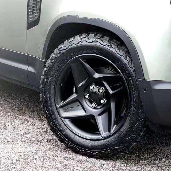 Concave design 18 20 21 22 inch 5holes forged defender wheel 4x4 off road arch land rover rims for 4X4 SUV