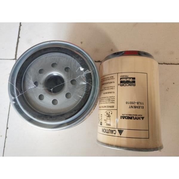 R215 R225 Hyundai Diesel Filter Element 11lb 20310 Oil Water Separation
