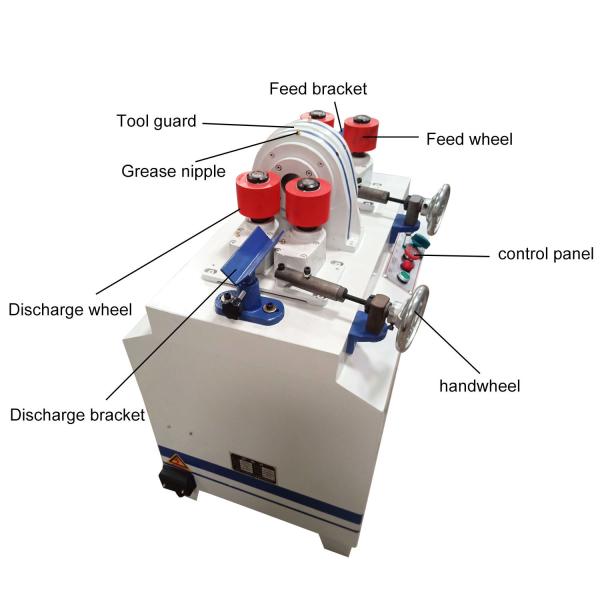 860*650*980mm Dimension Shovel and Mop Round Bar Machine for Solid Wood Processing